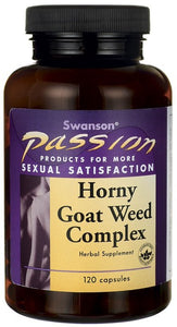 Swanson Passion Horny Goat Weed Complex 120 Capsules