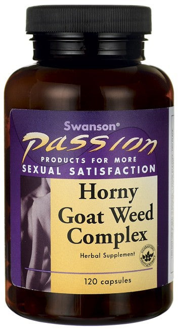 Swanson Passion Horny Goat Weed Complex 120 Capsules
