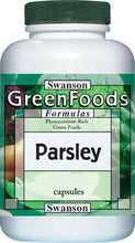 Load image into Gallery viewer, Swanson GreenFoods Formulas Parsley 650mg 90 Capsules
