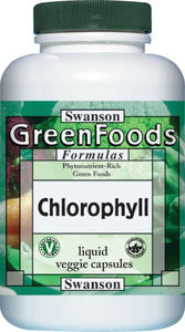 Swanson GreenFoods Formulas Chlorophyll 90 Liq Veg Caps