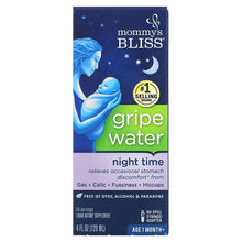 Load image into Gallery viewer, Mommy&#39;s Bliss, Night Time, Gripe Water, 1 Month+, 4 fl oz (120 ml)