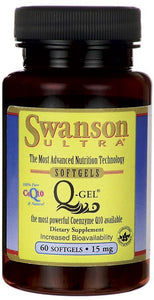 Swanson Ultra Q-Gel 15mg 60 Softgels