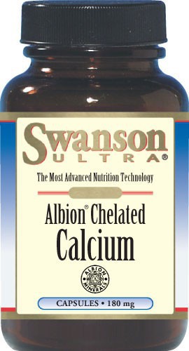 Swanson Ultra Albion Chelated Calcium Glycinate 180 Capsules