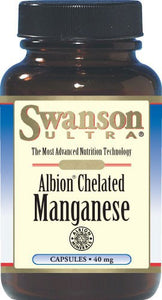 Swanson Ultra Albion Chelated Manganese 40mg 180 Capsules