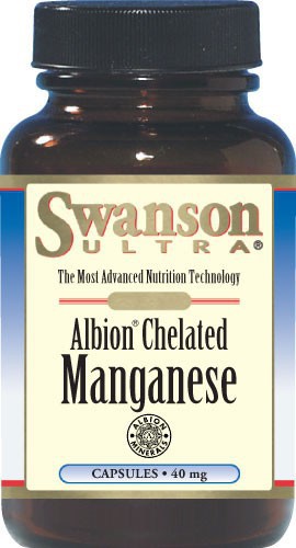 Swanson Ultra Albion Chelated Manganese 40mg 180 Capsules