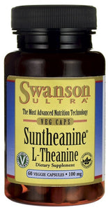 Swanson Ultra Suntheanine L-Theanine 100mg 60 Veg Caps