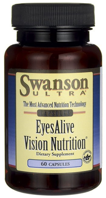 Swanson Ultra EyesAlive Vision Nutrition 60 Capsules
