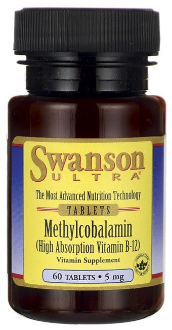 Swanson Ultra Methylcobalamin (B-12) 5mg 60 Tablets