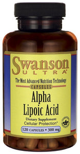 Swanson Ultra Alpha Lipoic Acid 300mg 120 Capsules