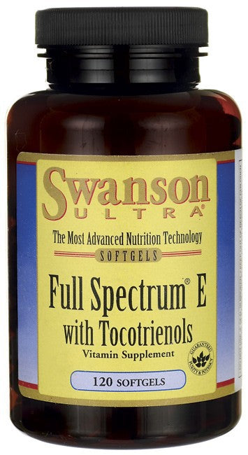 Swanson Ultra Full Spectrum E with Tocotrienols 120 Softgels