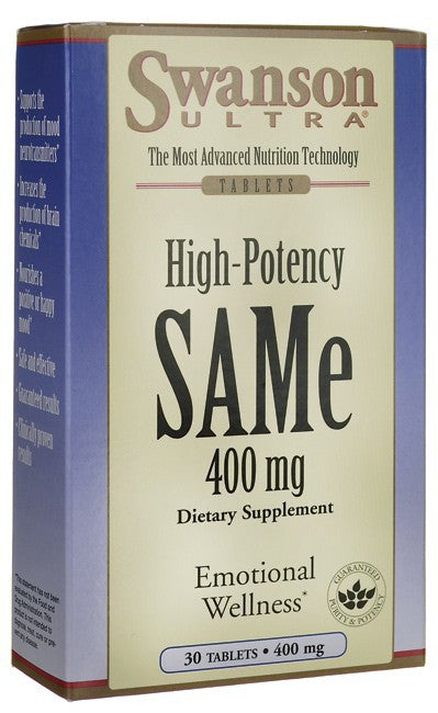 Swanson Ultra SAMe 400mg 30 Tablets