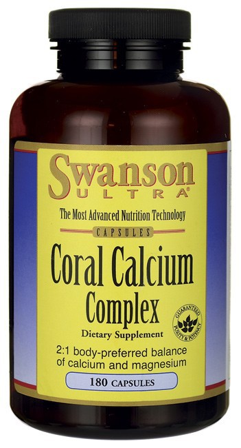 Swanson Ultra Coral Calcium Complex 180 Capsules ... VOLUME DISCOUNT
