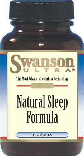 Swanson Ultra Natural Sleep Formula 60 Capsules - Vitamin Supplement
