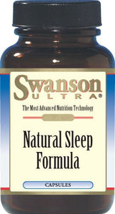 Swanson Ultra Natural Sleep Formula 60 Capsules - Vitamin Supplement