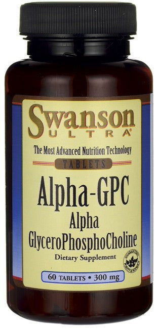 Swanson Ultra Alpha-GPC 300mg 60 Capsules