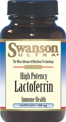 Swanson Ultra High Potency Lactoferrin 100mg 90 Capsules