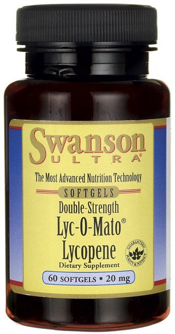 Swanson Ultra Lyc-0-Mato Lycopene 20mg 60 Softgels