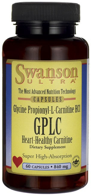 Swanson Ultra Glycine Propionyl-L-Carnitine HCl GPLC 840mg 60 Capsules
