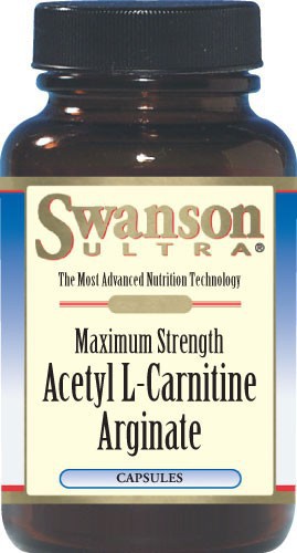 Swanson Ultra Maximum-Strength Acetyl L-Carnitine Arginate 60 Capsules