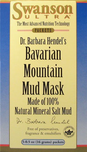 Swanson Ultra Bavarian Mountain Mud Mask 5 Pkts - Mineral Supplement