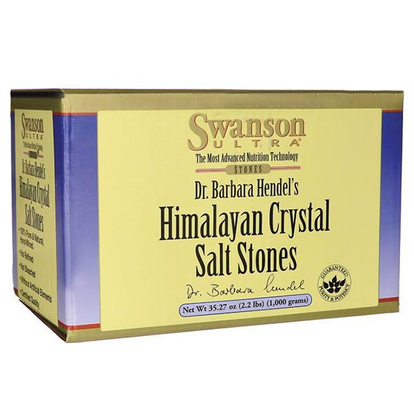 Swanson Ultra Himalayan Crystal Salt Stones 1kg - Vitamin Supplement