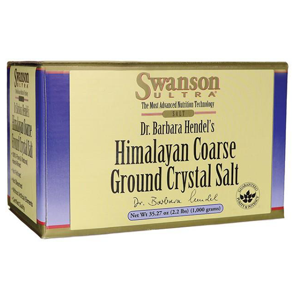 Swanson Ultra Himalayan Coarse Ground Crystal Salt 1kg