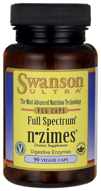 Swanson Ultra Full-Spectrum N-Zimes 90 Veggie Capsules