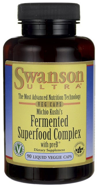Swanson Ultra Michio Kushi's Fermented Superfood Complex with preB 90 Veg Caps