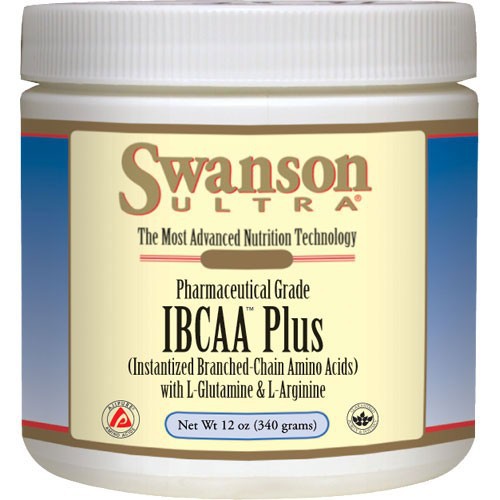 Swanson Ultra IBCAA Plus (Instantized Branched-Chain Amino Acids) 12 Oz (340 Grams)