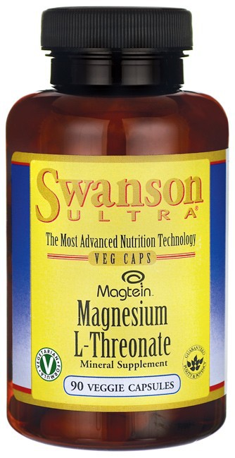 Swanson Ultra Magnesium L-Threonate 90 Veg Caps
