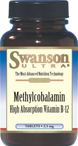 Swanson Ultra Methylcobalamin High Absorption B-12 60 Tablets