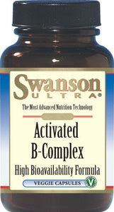 Swanson Ultra Activated B-Complex High Bioavailability 60 Veg Caps