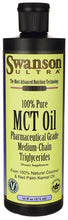Load image into Gallery viewer, Swanson Ultra 100% Pure MCT Oil Pharmaceutical Grade 474ml