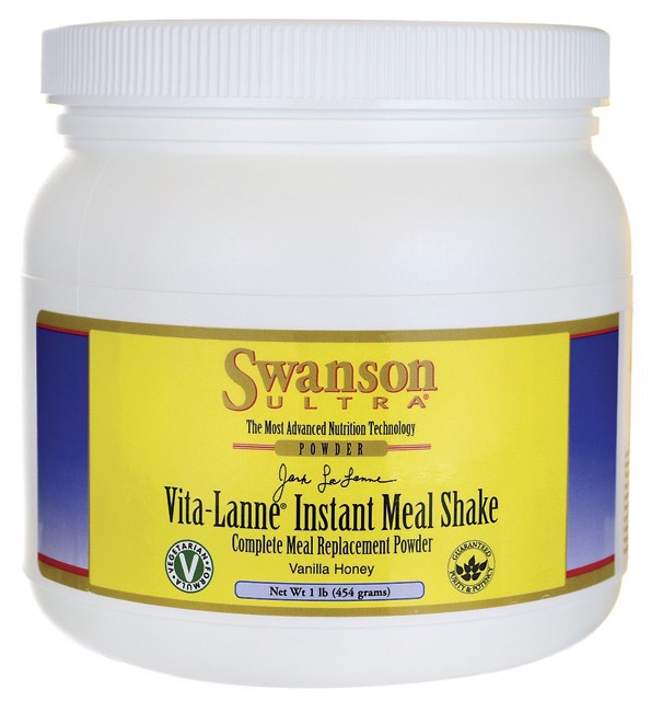 Swanson Ultra Vita-Lanne Instant Meal Shake Vanilla Honey 1 Lb (454gm)