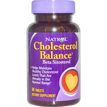 Load image into Gallery viewer, Natrol, Cholesterol Balance, Beta Sitosterol, 60 Tablets