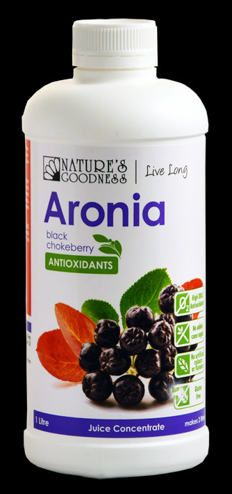 Nature's Goodness, Aronia (Black Chokeberry) Juice, 1 Litre