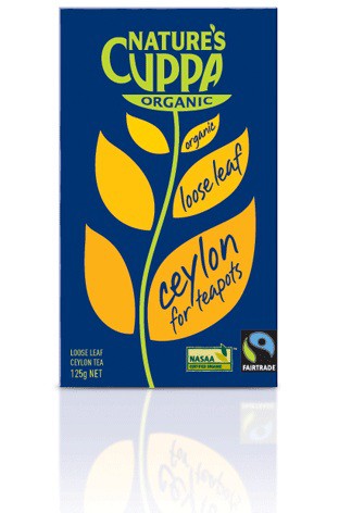 Nature's Cuppa, Ceylon Loose Leaf Tea, Certified Organic, 125 g