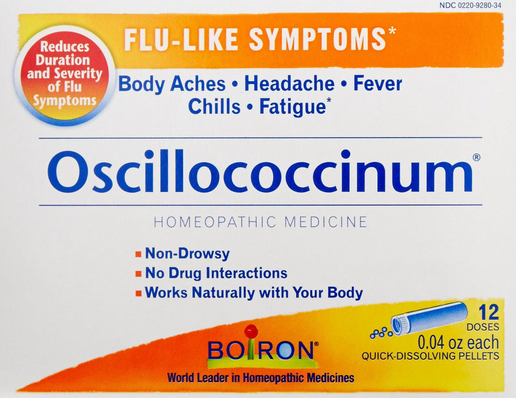 Boiron Oscillococcinum 12 Doses 0.04 oz Each - Health Supplement