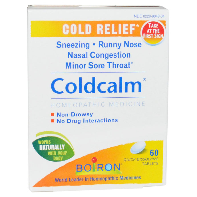 Boiron, Coldcalm, 60 Quick-Dissolving Tablets