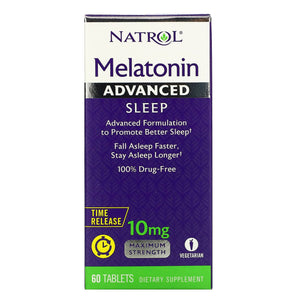 Natrol Melatonin Maximum Strength 10mg 60 Tablets