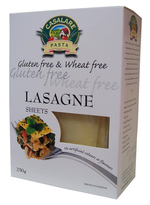 Casalare, Lasagne Classic, Gluten Free & Wheat Free, 250 g