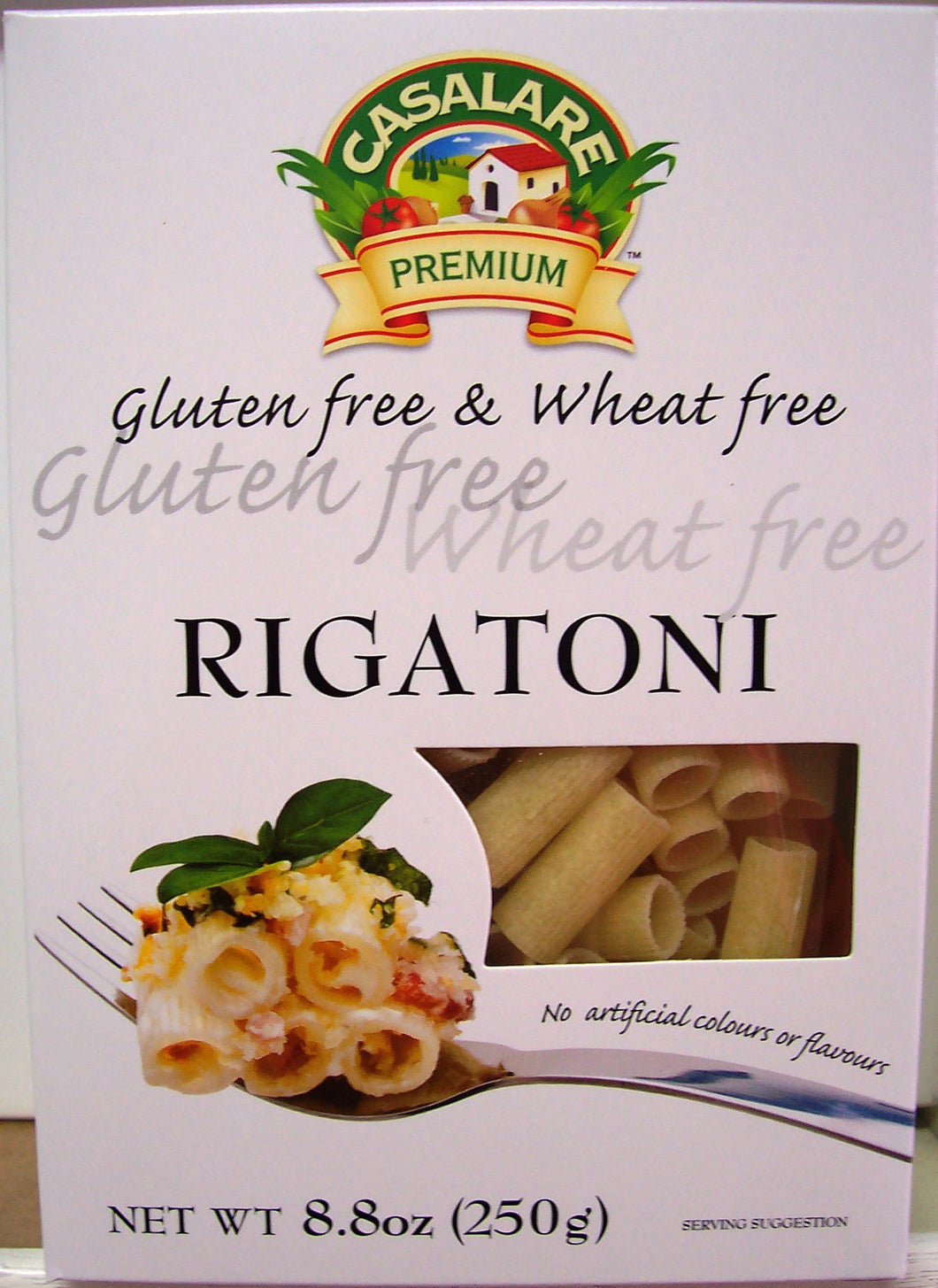 Casalare, Rigatoni, Gluten Free & Wheat Free, 250 g