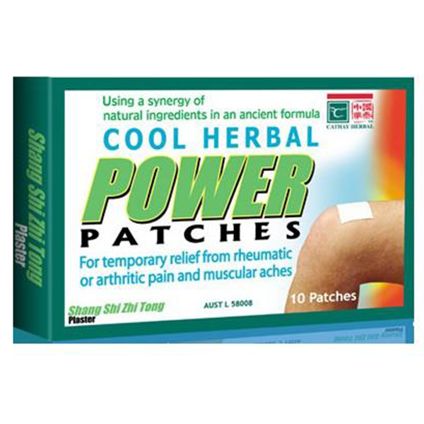 Cathay Herbal Cool Herbal Power Patches 10 Patches