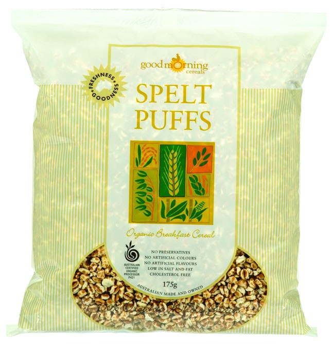 Good Morning Cereals, Spelt Puffs, 175g