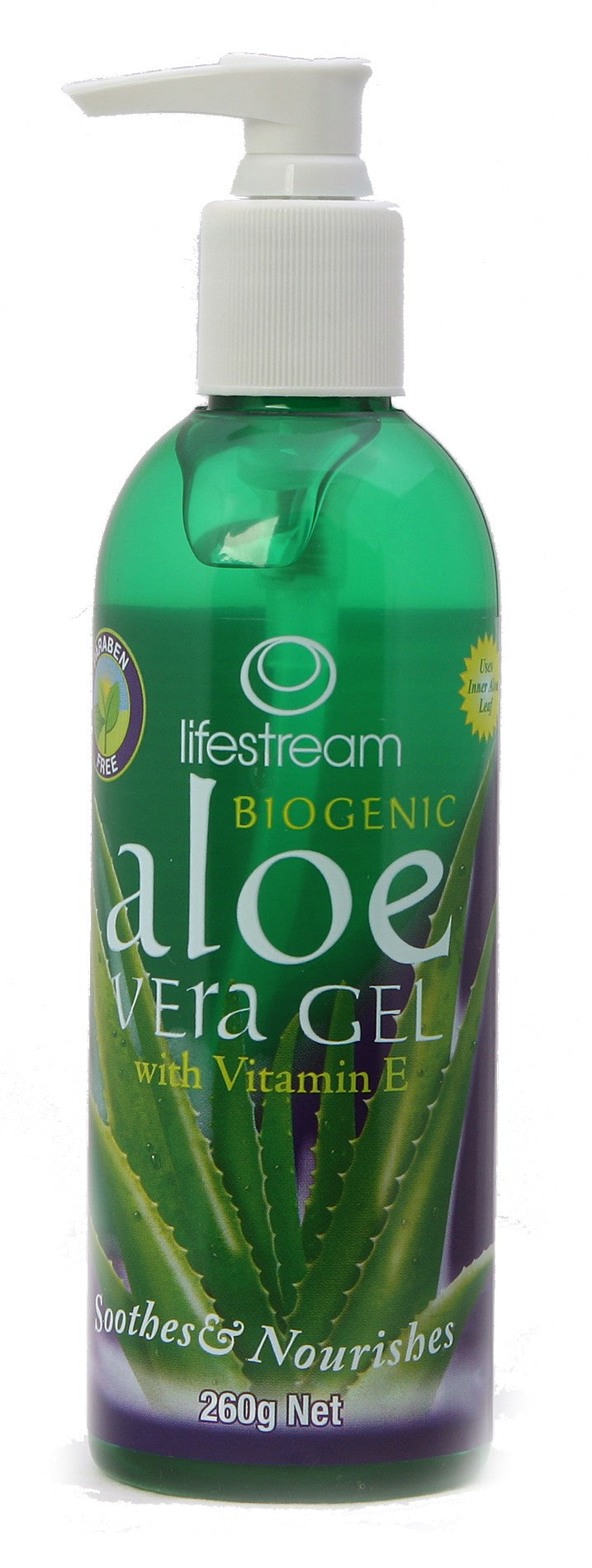 LifeStream Biogenic Aloe Vera Gel 260 mg