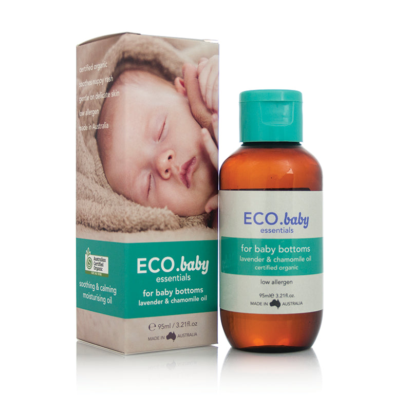 ECO., Baby Essentials, Bottom Oil, Certified Organic, 95 ml