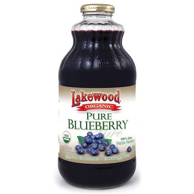 Lakewood Pure Blueberry Juice Organic 946 ml - Superfoods