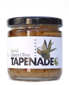 Spiral Foods, Chunky Green Olive Tapenade, Gluten Free, 200 g