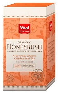 Vital Honey Bush Caffeine Free Organic 24 Tea Bags 48 g