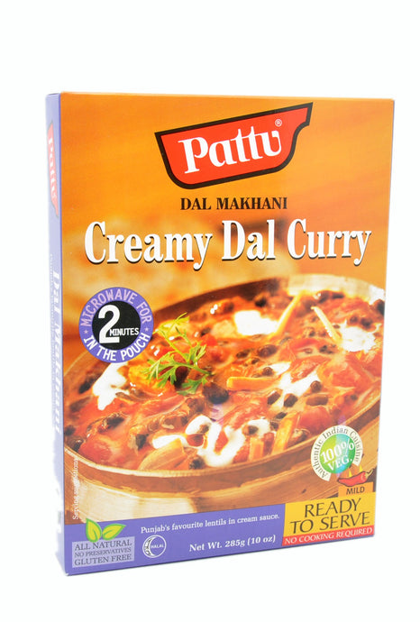 Pattu, Dal Makhani, Creamy Dal Curry, Ready To Serve, 285 g